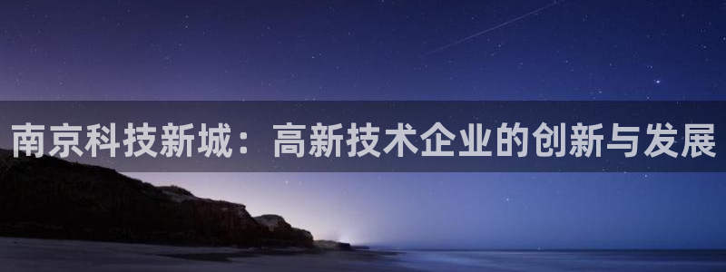 恒指5行情 如来再我心：南京科技新城：高新技术企业的创新与发