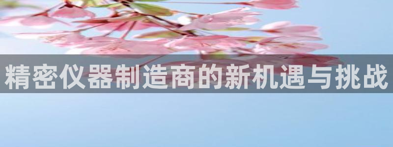 恒行娱乐寻问74 5：精密仪器制造商的新机遇与挑战