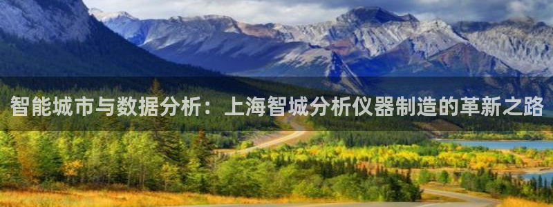 恒行娱乐周74OOO5：智能城市与数据分析：上海智城分析仪器