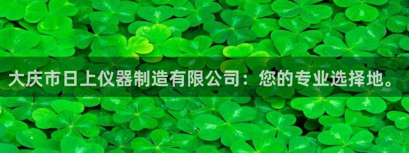 恒行2褚74OOO5：大庆市日上仪器制造有限公司：您的专业选