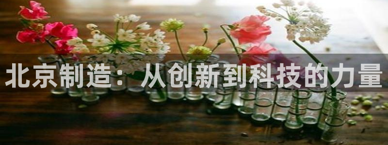 恒行2卫74OOO5：北京制造：从创新到科技的力量