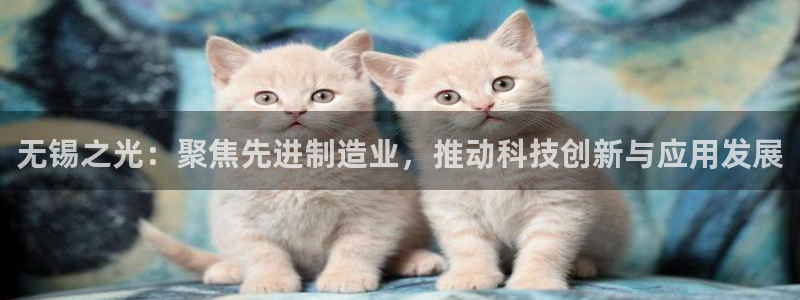 恒行娱乐老板推荐5ll533主管：无锡之光：聚焦先进制造业，