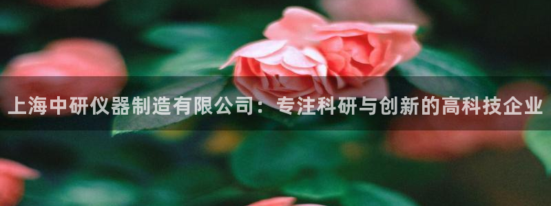 恒行娱乐婆蹬74ooo5盗：上海中研仪器制造有限公司：专注科