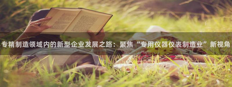 恒行5娱乐：专精制造领域内的新型企业发展之路：聚焦“专用仪器
