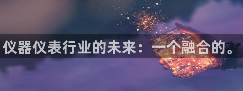 恒行2蒋74OOO5：仪器仪表行业的未来：一个融合的。