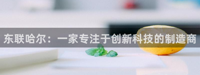 恒行娱乐景74ooo5诿抢：东联哈尔：一家专注于创新科技的制